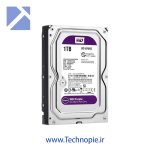 هارد دیسک اینترنال وسترن دیجیتال بنفش 1 ترابایت