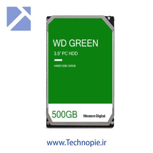 هارد دیسک اینترنال وسترن دیجیتال سبز 500 گیگابایت