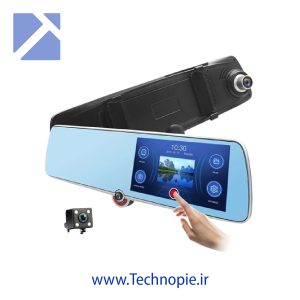دوربین ثبت وقایع خودرو مدل آیینه ای 3 لنز