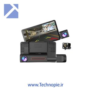 دوربین ثبت وقایع خودرو 3 لنز مدل XH208